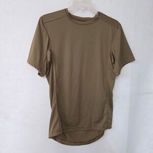 SEKRI INC Mens Medium Military PCU Level 1‎ T Shirt Brown Polyester Made USA